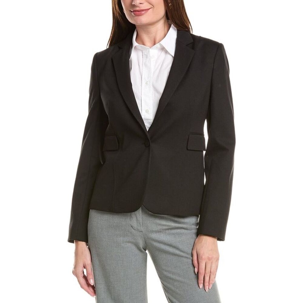 Hugo Boss Womens Jia 14 Blazer, Black